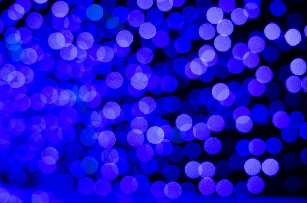 Illuminated Bokeh Background Copy Space Night — Stock Photo, Image