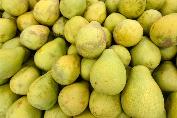 Groep Pomelo Een Traditionele Markt — Stockfoto