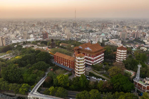 Changhua Taiwán Enero 2020 Vista Aérea Gran Estatua Buda Montaña —  Fotos de Stock