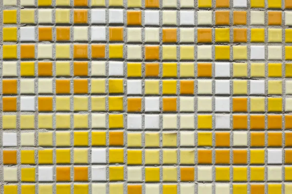 Vivid Small Ceramic Tile Background Decorate Architecture — Stock Photo, Image