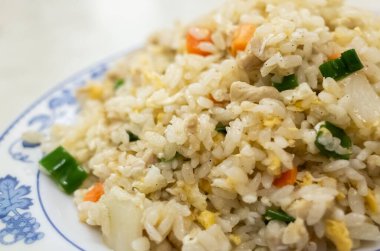 Masada Çin pilavı var.