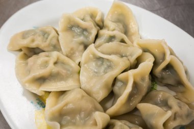Haşlanmış Jiaozi, Tayvan Çin mantısı.