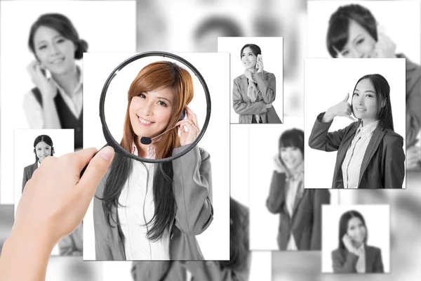 Concept of human resources — Stock Photo, Image