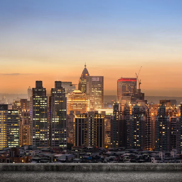 Zonsondergang landschap — Stockfoto