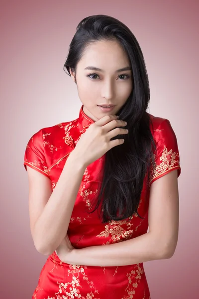 Sexy kobieta chiński — Zdjęcie stockowe