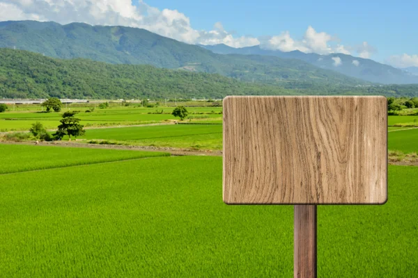 Blank wooden sign — Stock Photo, Image