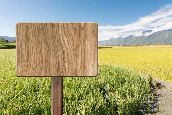 Blank wooden sign — Stock Photo, Image