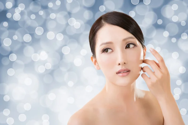 Asian beauty face — Stock Photo, Image