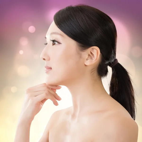 Asian beauty face — Stock Photo, Image