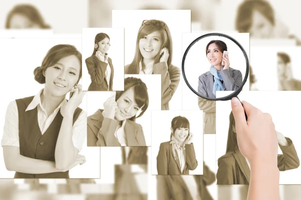 Concept of human resources — Stock Photo, Image