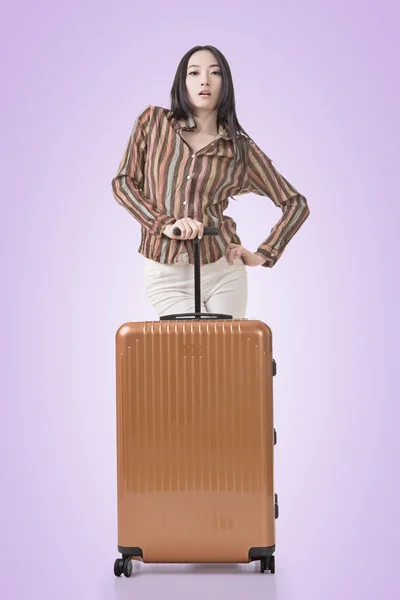 Woman travel — Stock Photo, Image