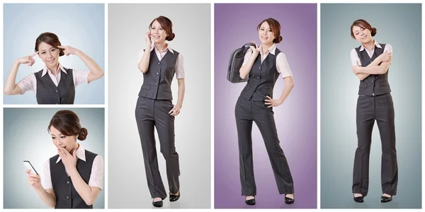 Business woman collection — Stockfoto