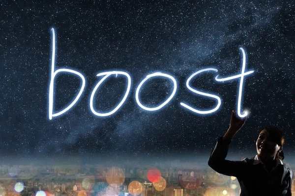 Concept of boost — Stock Photo, Image