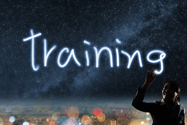 Concept of training — Stock Photo, Image