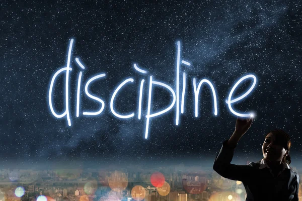 Concept van discipline — Stockfoto