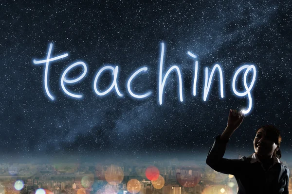 Concept of teaching — Stock Photo, Image