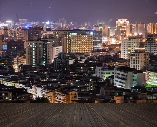 Cidade noite — Fotografia de Stock