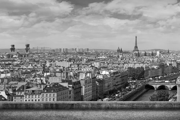 Paris byens skyline - Stock-foto
