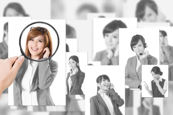 Concept of human resources — Stock Photo, Image