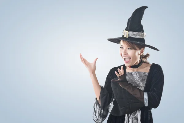 Asian witch woman — Stock Photo, Image