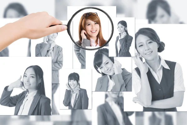 Concept of human resources — Stock Photo, Image