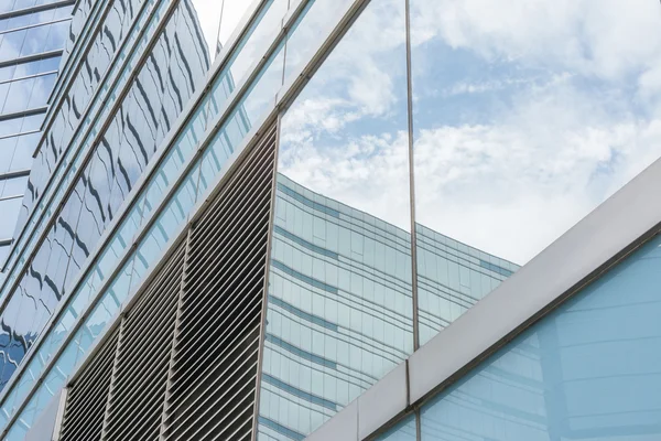 Office glass windows background — Stock Photo, Image