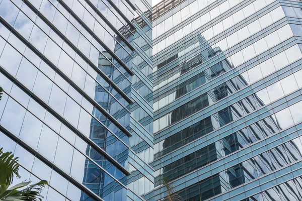 Büro Glas Fenster Hintergrund — Stockfoto