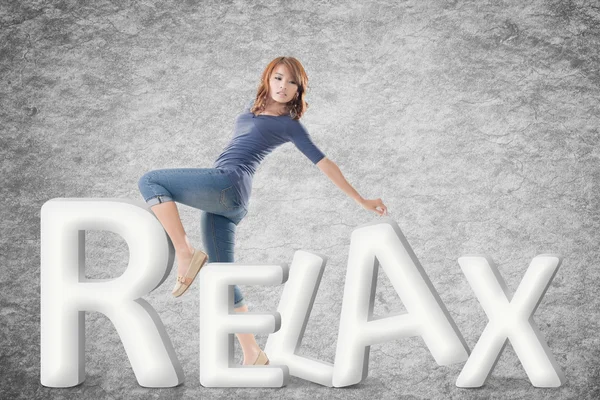 Concept of relax — Stock Photo, Image