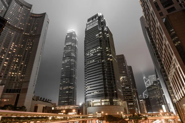 Hong Kong gökdelenleri — Stok fotoğraf