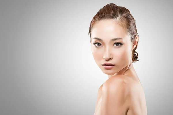 Asian beauty face — Stock Photo, Image