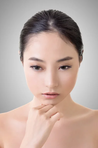 아시아 아름다움 얼굴 — 스톡 사진