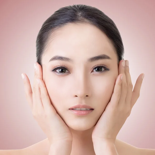 Asian beauty face — Stock Photo, Image