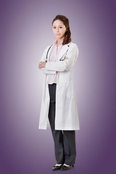 Friendly Asian doctor — Stock Photo, Image