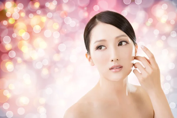 Asian beauty face — Stock Photo, Image