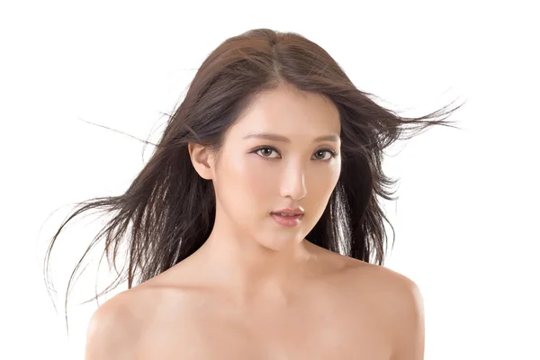 Asijské krásy tvář — Stock fotografie