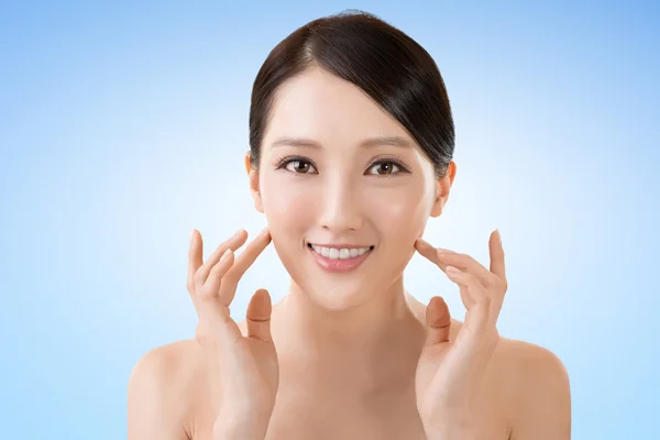 Asiatique beauté visage — Photo