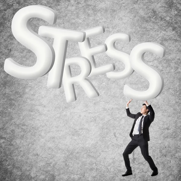 Begreppet stress — Stockfoto