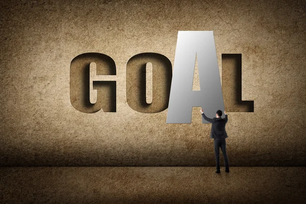 Concept of goal — Stock Photo, Image