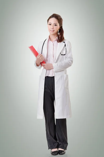 Asiático médico mulher — Fotografia de Stock