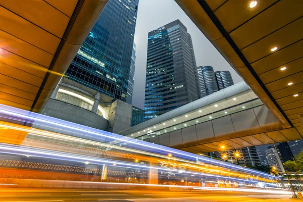 Noche moderna de la ciudad — Foto de Stock