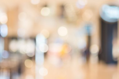 Alışveriş merkezinin soyut arkaplanı