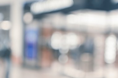 Alışveriş merkezinin soyut arkaplanı