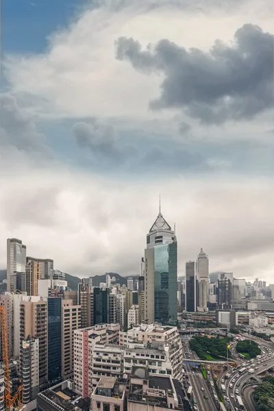 Paesaggio urbano di Hong Kong — Foto Stock