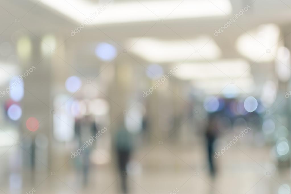 Abstract background of shopping mall