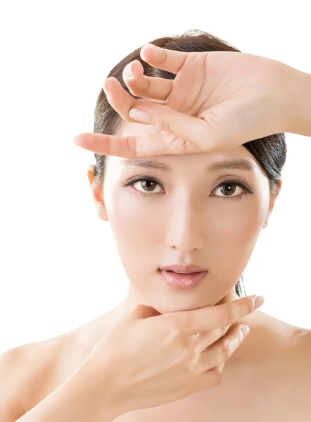 Asian beauty face — Stock Photo, Image