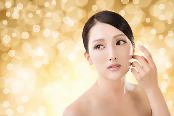 Asian beauty face — Stock Photo, Image