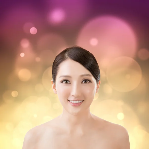 Asiatique beauté visage — Photo