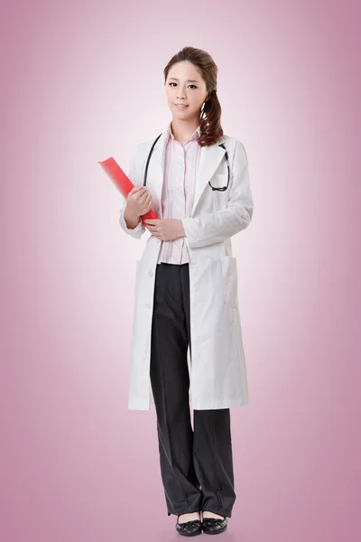 Asiatico medico donna — Foto Stock