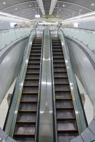 New open Songshan MRT station — Stock Photo, Image