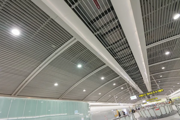 Nova estação aberta Songshan MRT — Fotografia de Stock